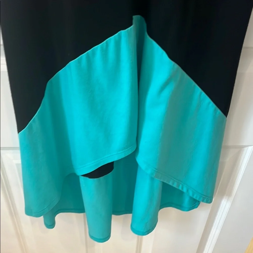 George Blue and Black Sleeveless Dress - Picture 5 of 8